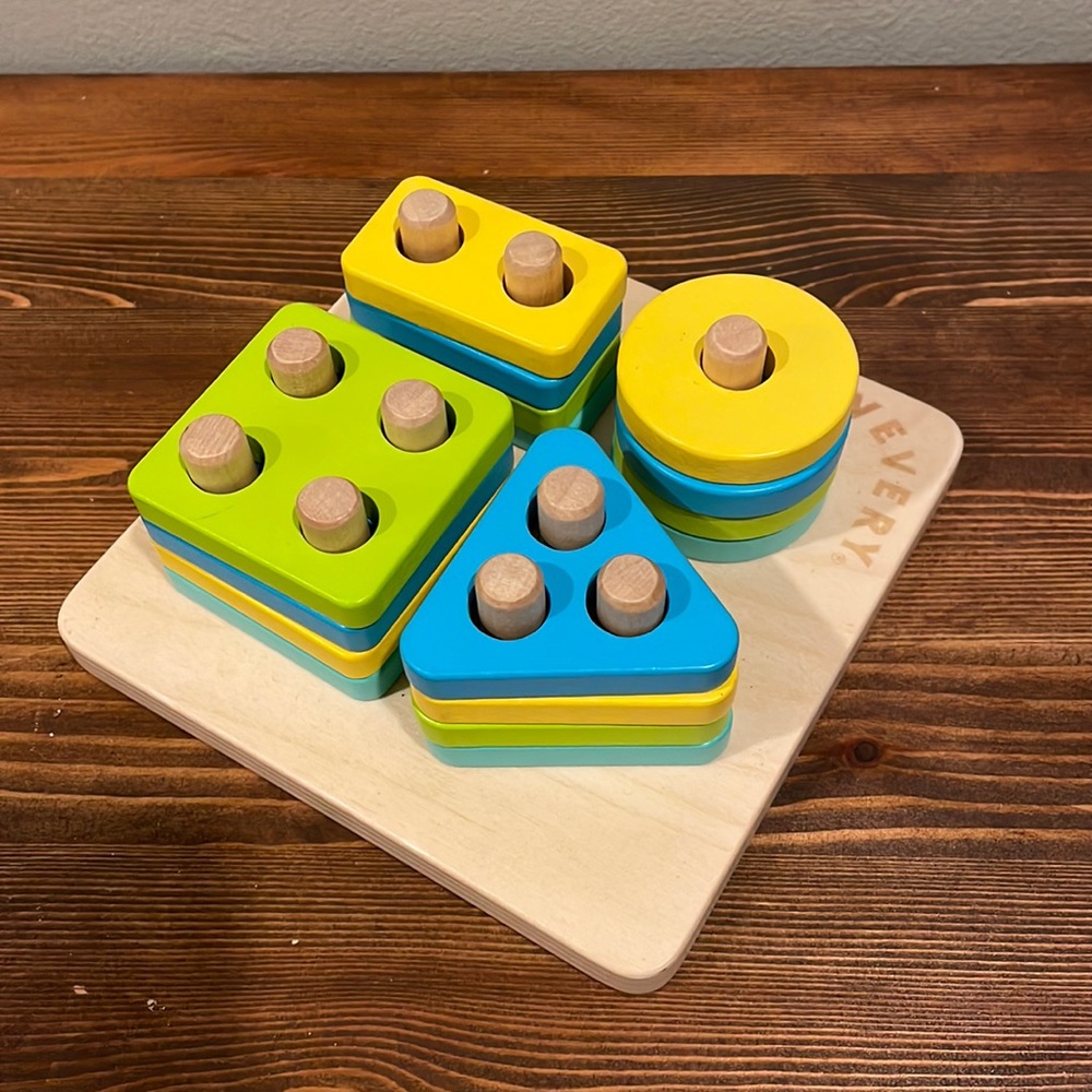 Lovevery stacking puzzle